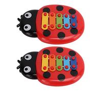 Hamwesh Xylophone for Kids, Colourful Seven Star Ladybug Design with Child Safe Mallets, Xylophone for Toddlers, Musical Toy for Educational Entertainment Toddlers Children Boys Girls