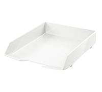 HAN 1028-12, WAVE EXCLUSIV Letter tray. Puristic, stylish, elegant and glossy, white - various colours to choose from