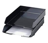 HAN 1028-13, WAVE EXCLUSIV Letter tray. Puristic, stylish, elegant and glossy, black - various colours to choose from