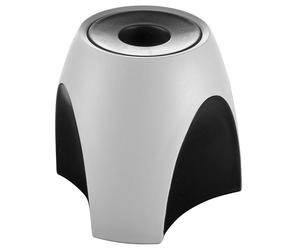 HAN 1752-31, DELTA paper clip dispenser. Attractive, elegant and stylish. Premium quality with ring magnet, light-grey/black
