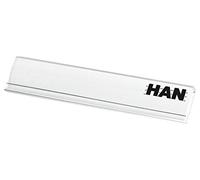 HAN 1x Labeling Clip White Professional Versatile | Made in Germany, letter tray, desk organizer, for A4 documents, filing system, labeling field, document tray, office