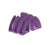 HAN 1x RE-LOOP standing file, purple, A4/C4, low edge, labeling