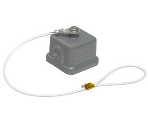 Han 3A Metal Protection Cover With Fixing Cord - 09200035427