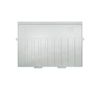 HAN 9024-11 Divider Plate for Index Card Boxes and Cabinets A4 Landscape Plastic Light Grey