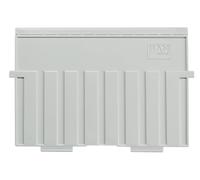 HAN 9025-11, Support plate A5 landscape, for HAN card index trays and card index boxes, pack of 5, light-grey