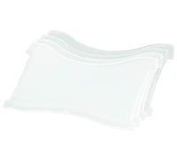 HAN 9028-63, Support plate A8 landscape, for HAN Flashcard index CROCO (Item # 998), pack of 4, translucent clear