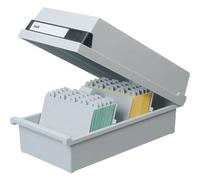 HAN 956-11, Card filing box A6 landscape. Innovative, attractive design holds 1,