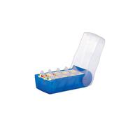 HAN 998-643 HAN CROCO 998-643 Card index box Blue Translucent Hold...