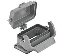 Han B 10B Metal Bulkhead Housing With Locking Lever - 09300100318
