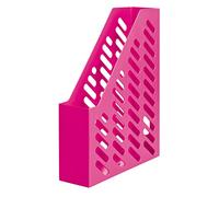 Han Classic Magazine File, DIN A4/C4 with Window and Finger Holder Trendy Pink Colour