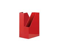 HAN I-Line 16501-17 Magazine File Elegant Modern High-End Magazine File for Notebooks, Magazines and Folders up to A4/C4 Format, Red, Pack of 2