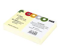 Han Index Cards for Croco DIN A7 Landscape, 190 GSM, Lined, Yellow