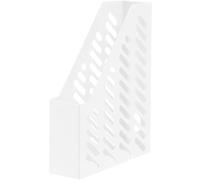 Han Klassik 1601 Magazine File with Label - White
