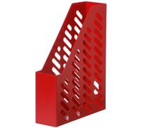 Han Klassik C4 Size Magazine File with Label - Red