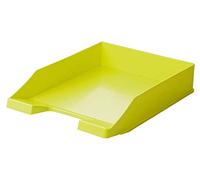 Han Klassik Letter Tray A4/C4 Stackable Strong Modern Trend Colour Lemon
