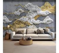 HAN MAN XIU 3D Wallpaper with Abstract Patterns Suitable for Living Room Sofa Backgrounds and Home Decoration.
