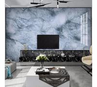 HAN MAN XIU Mural 3D Living Room Wallpaper Abstract Blue Marble wall Covering Bedroom wall Art Decoration