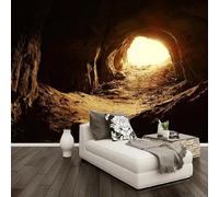 HAN MAN XIU Mural Wallpaper Creative cave Sunlight 3D wall Painting Living Room Sofa Bedroom Background Home décor Mural Art