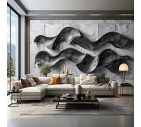 HAN MAN XIU Mural Wallpaper Three-Dimensional Abstract Geometric 3D wall Painting Living Room Sofa Bedroom Background Home décor Mural Art