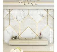 HAN MAN XIU Mural Wallpaper Three-Dimensional Geometric Lines Marble 3D wall Painting Living Room Sofa Bedroom Background Home décor Mural Art