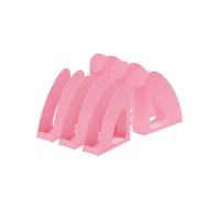 HAN Re-Loop Magazine File - 1 Piece, Say Yes to 100% Recycled Modern Young Design for DIN A4/C4 Documents, Pink, 16218-956