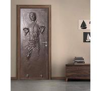 Han Solo Carbonite Door Decal Wall Sticker DIY Self-Adhesive Mural Home Design Custom Order 30.3"X78.7" (77X200Cm)