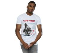 Han Solo Chewie Wanted T-Shirt Star Wars White XL