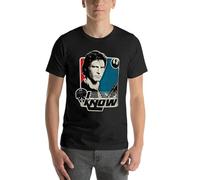 Han-Solo-I-Know-Princess-Leia-Millennium-Falcon-Oversize-T-Shirt-Personalized-Clothing-Short Black