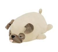 Hana the Bulldog plush toy Ecru