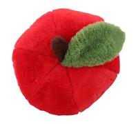 HANABASS 0.3Kg Apple Plush Cushion Adorable Realistic Red Apple Throw Pillow for Home Car Office Soft Decorative Plush Cute Fruit Design Versatile Use