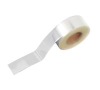 HANABASS 1 Roll 500pcs Self Adhesive Labels Waterproof PVC Easy to Scan Label Protectors for Library and School Barcode Books