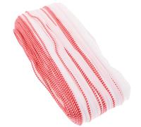 HANABASS 1 Roll Book Binding Belts Polyester Binding Belt Hardcover Book Supplies Convenient to Store Easy to Carry Red Photo Album Tail Band Ribbon for Home Use and School