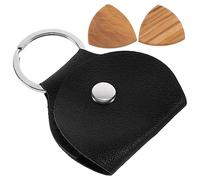 HANABASS 1 Set Guitar Pick Holder Set Picks PU Storage Bag for Guitarists Easy to Use Durable for Festivals and Everyday Use