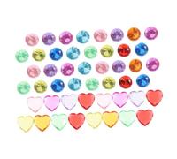 HANABASS 1 Set Large Plastic Diamond Gemstones Artificial Gemstones for Vase Filler Table Decor Pirate Treasure Pool Diving and Party Supplies