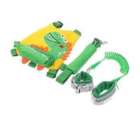 HANABASS 1 Set Safety Harness with Leash Lost Harness for Outdoor Activities Breathable Dinosaur Design Reliable and Comfortable Walking Tether