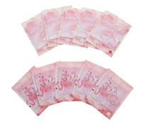 HANABASS 10 Pcs Pink Self-adhesive Notes, Lovely Sticky Paper, Paper Self-stick Notes, Leaves No Traces after Torn, Easy to Use, Creative Stationery for Writing Reminders