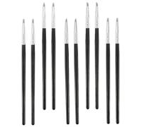 HANABASS 10 Pcs Silicone Clay Painting Pens for Polymer Clay and Pottery Sculpture with Gradient Dyeing and Painting Features for Creating and Nail Gradual Change