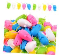 HANABASS 100pcs Baby Tooth Box Keepsake Organizer for Boys and Girls with Colorful Mouse Design Baby Tooth Holder Case Kids Memory Storage Box for Childhood Keepsakes