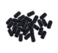 HANABASS 100pcs Bottle Pour Spout Cover Rubber Pourer Covers Black Seal to Prevent Entering The Bottle and Crumbs Suitable for Olive Oil and Liquor Use in Bars and Coffee Shops