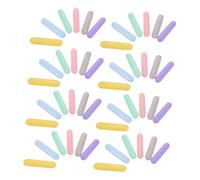 HANABASS 100pcs Colorful Soft Plastic Ocean Balls with Ergonomic Strip Design for Playpen Ball Pit and Pool Stimulates Creativity and Active Play in Indoor Outdoor Play Areas