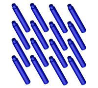 HANABASS 100pcs Heat Erasable Fountain Pen Ink Refills Blue Plastic Smooth Ink Flow Replaceable Refills for Calligraphy and School Writing