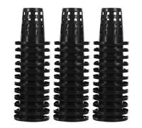 HANABASS 100pcs Hydroponic Net Pots with Mesh Design for Outdoor Indoor Vegetable Garden Growing Breathable Planting Baskets for Hydroponics Cultivation