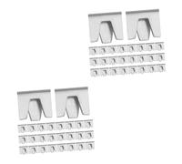 HANABASS 100pcs Iron Wire Cage Clips for Bird and Pet Cages and Easy to Install Wire Buckles for Secure Pet Enclosures Prevent Rattling and Safety