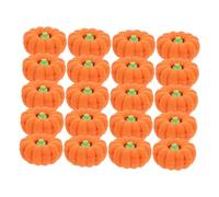 HANABASS 100pcs Mini Pumpkin Erasers Bulk Cute Halloween Thanksgiving Fall Classroom Rewards Party Favors Student Prizes Game Rewards Treasure Box Fillers