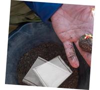 HANABASS 100pcs Pva Water Soluble Carp Fishing Bags Mesh Bait Bags Fast Dissolving for Cold and Warm Water Seasonal Use