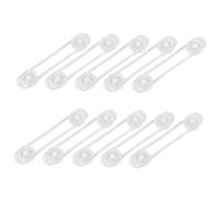 HANABASS 10PCS Cabinet Locks Flexible Self Adhesive Safety Drawer Locks for Refrigerator Closet Cabinets Preventing Access to Medicine Cleaning Supplies