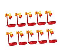 HANABASS 10pcs Chicken Waterer Automatic Poultry Drinking Nipples for Easy Hydration Practical Household Water Dispenser for Chickens and Leakproof Design