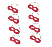 HANABASS 10pcs Easy Wear Superhero Eye Masks for Costume Accessories for Themed Birthday Parties Versatile Dress Up Cosplay Props for Boys