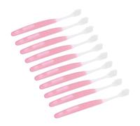 HANABASS 10pcs Extra Soft Portable Toothbrushes for Sensitive Gums Head Compact Travel Toothbrush for Gum Health and Precise Cleaning Lightweight Dental Brushes for Adults