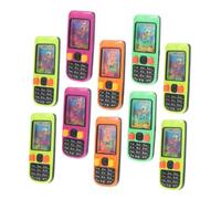 HANABASS 10pcs Handheld Water Ring Toss Game Toys for Kids Preschool Party Favors Mixed Colors Mini Portable Travel Water Game Set